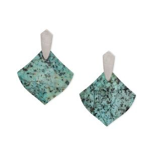 NEW Kendra Scott Astoria Africa Turquoise earrings